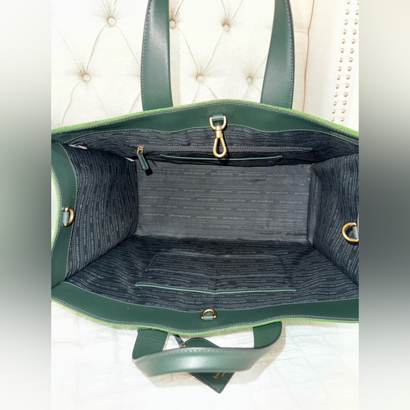 EUC Kate Spade Lady Leopard Manhattan Tote Bag Large. - Picture 8 of 11